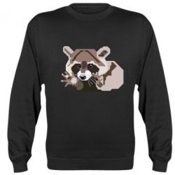 Cвитшот Eнот вектор - PrintSalon