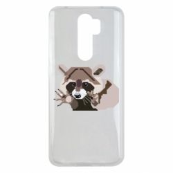 Чехол для Xiaomi Redmi Note 8 Pro Eнот вектор - PrintSalon