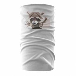 Бандана Eнот вектор - PrintSalon