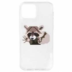 Чохол для iPhone 12 Єнот вектор