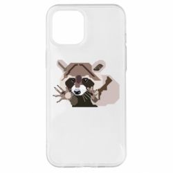 Чехол для iPhone 12 Pro Max Eнот вектор - PrintSalon