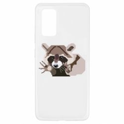 Чехол для Samsung A32 4G Eнот вектор - PrintSalon