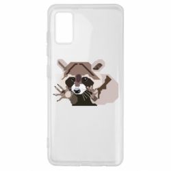 Чехол для Samsung A41 Eнот вектор