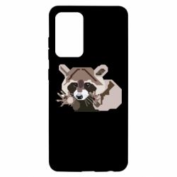 Чехол для Samsung A52 5G Eнот вектор - PrintSalon