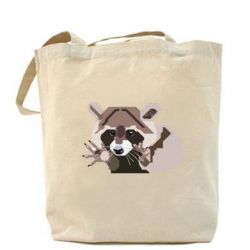 Эко-сумка Eнот вектор - PrintSalon