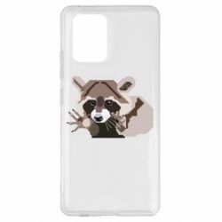 Чехол для Samsung S10 Lite Eнот вектор - PrintSalon