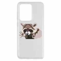 Чехол для Samsung S20 Ultra Eнот вектор - PrintSalon