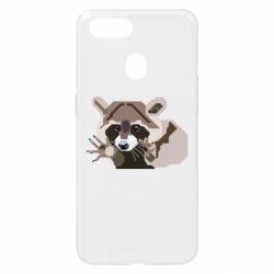 Чехол для Oppo A5s/A12 Eнот вектор - PrintSalon