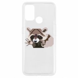 Чехол для Oppo A53/A32/A33 Eнот вектор - PrintSalon