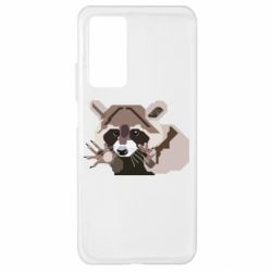 Чехол для Xiaomi Mi 10T/10T Pro Eнот вектор - PrintSalon