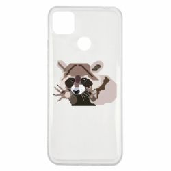 Чехол для Xiaomi Redmi 9c Eнот вектор