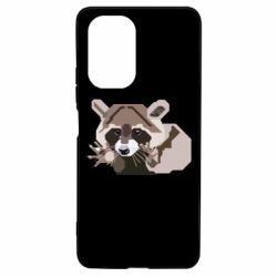 Чехол для Xiaomi Poco F3/K40 Eнот вектор