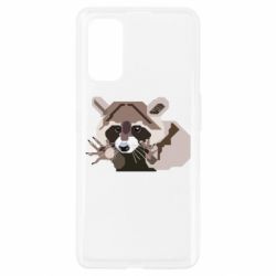 Чехол для Realme 7 Pro Eнот вектор - PrintSalon