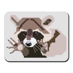 Коврик для мыши Eнот вектор