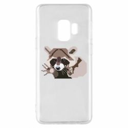 Чохол для Samsung S9 Єнот вектор