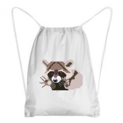 Рюкзак-мешок Eнот вектор - PrintSalon