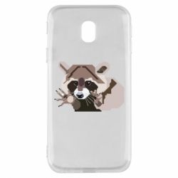 Чехол для Samsung J3 2017 Eнот вектор - PrintSalon