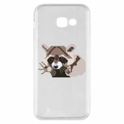 Чехол для Samsung A5 2017 Eнот вектор - PrintSalon