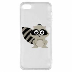 Чехол для iPhone5/5S/SE Енот - PrintSalon