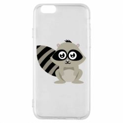 Чехол для iPhone 6/6S Енот - PrintSalon