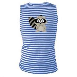 Майка-тельняшка Енот - PrintSalon