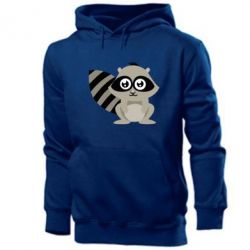 Мужское худи Енот - PrintSalon