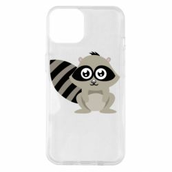 Чехол для iPhone 14 Енот - PrintSalon