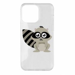 Чехол для iPhone 14 Pro Max Енот - PrintSalon