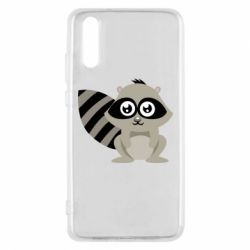 Чехол для Huawei P20 Енот - PrintSalon