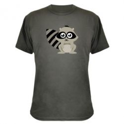 Камуфляжная футболка Енот - PrintSalon