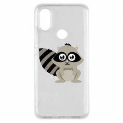 Чехол для Xiaomi Mi A2 Енот - PrintSalon