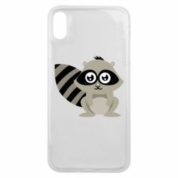 Чехол для iPhone Xs Max Енот - PrintSalon