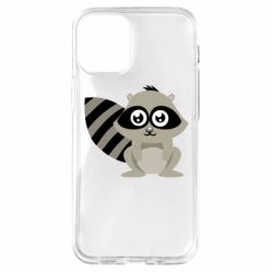 Чехол для iPhone 12 mini Енот - PrintSalon