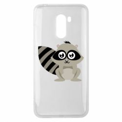 Чехол для Xiaomi Pocophone F1 Енот - PrintSalon