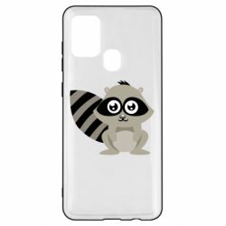Чехол для Samsung A21s Енот - PrintSalon
