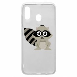 Чехол для Samsung A20 Енот - PrintSalon