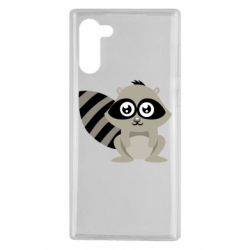Чехол для Samsung Note 10 Енот - PrintSalon