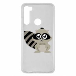 Чехол для Xiaomi Redmi Note 8 Енот - PrintSalon