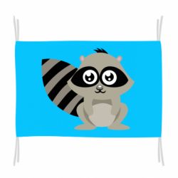 Флаг Енот - PrintSalon