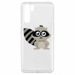 Чехол для Oppo A91/Reno3 Енот - PrintSalon