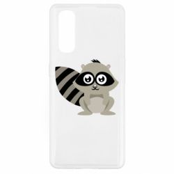 Чехол для Oppo Find X2 Енот - PrintSalon