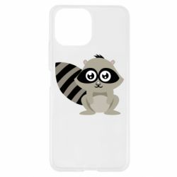 Чехол для Xiaomi Mi11 Lite Енот - PrintSalon