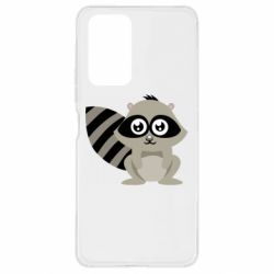 Чехол для Xiaomi Redmi Note 10 Pro Енот - PrintSalon