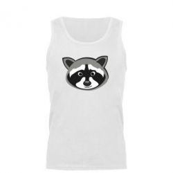 Мужская майка Енотик - PrintSalon