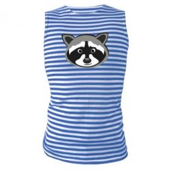 Майка-тельняшка Енотик - PrintSalon