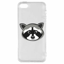 Чехол для iPhone5/5S/SE Енотик - PrintSalon