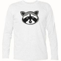 Футболка с длинным рукавом Енотик - PrintSalon