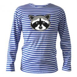 Тельняшка с длинным рукавом Енотик - PrintSalon