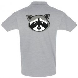 Мужское поло Енотик - PrintSalon