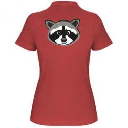 Женское поло Енотик - PrintSalon